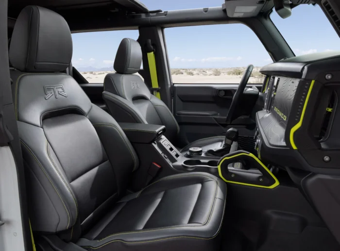 2027 Ford Bronco RTR interior